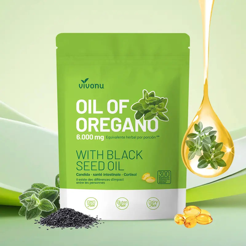 Huile d’Origan 6000 mg – Défenses Immunitaires