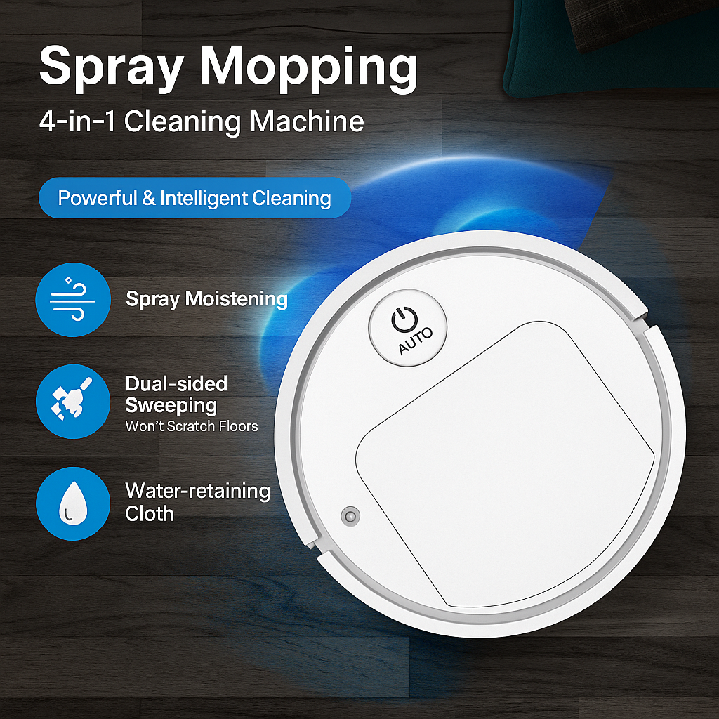 Mopmate | Smart 2-in-1 Robot Mop & Vacuum